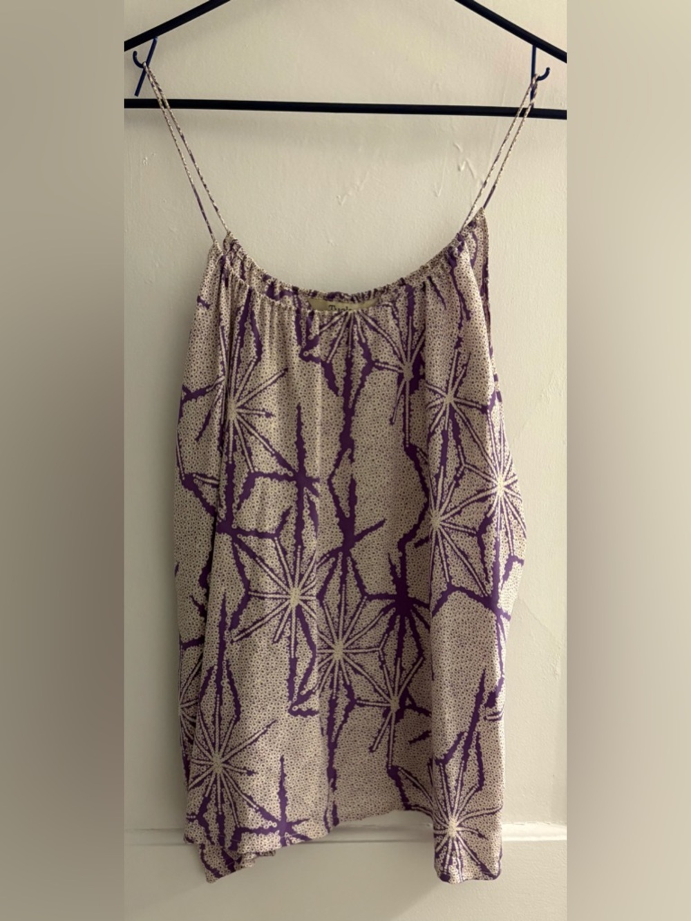 Tucker by Gaby Basora 100% silk tank - S/M